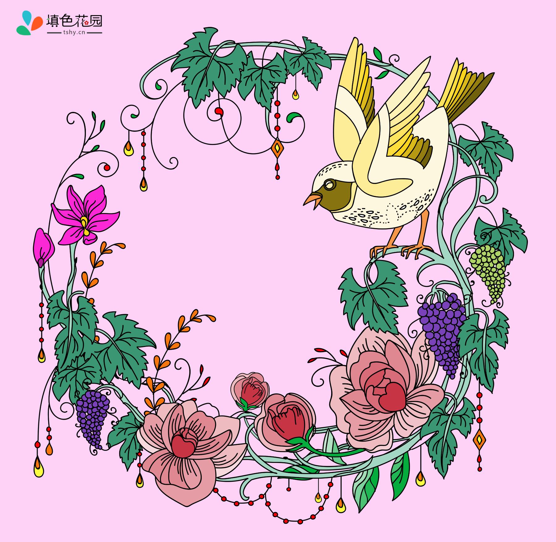 鸟语花香
